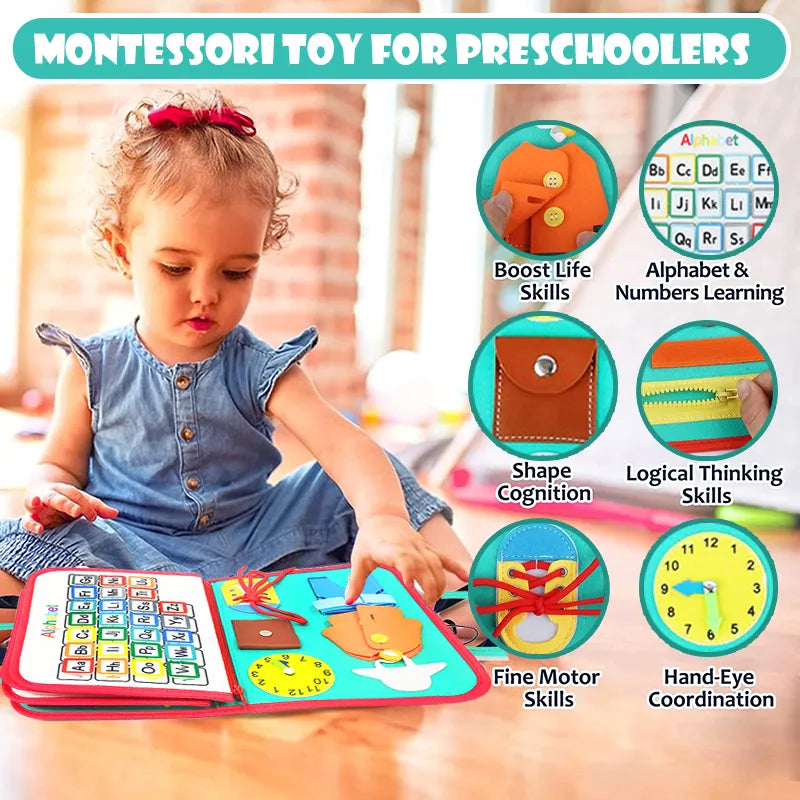 Busy Board Montessori Toys
