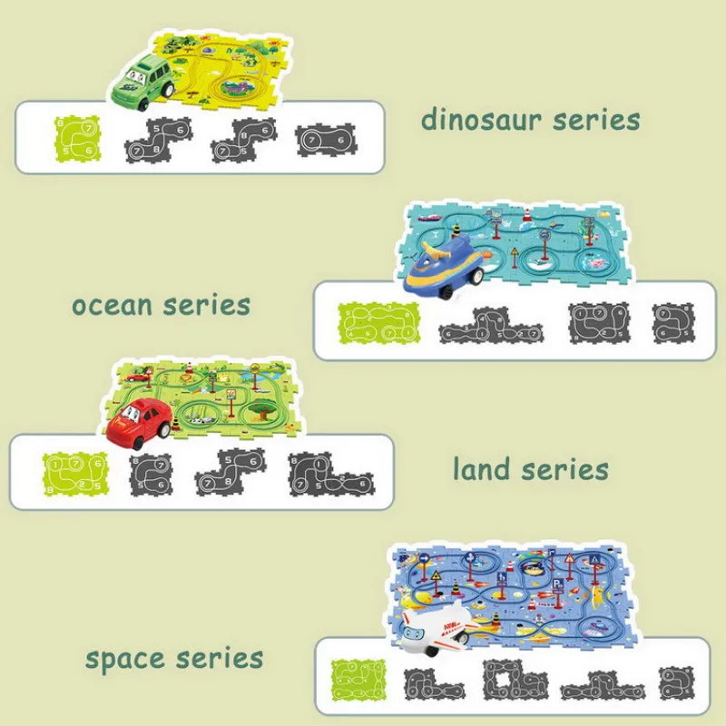 PuzzleRide™ DIY Thrills for Kids!