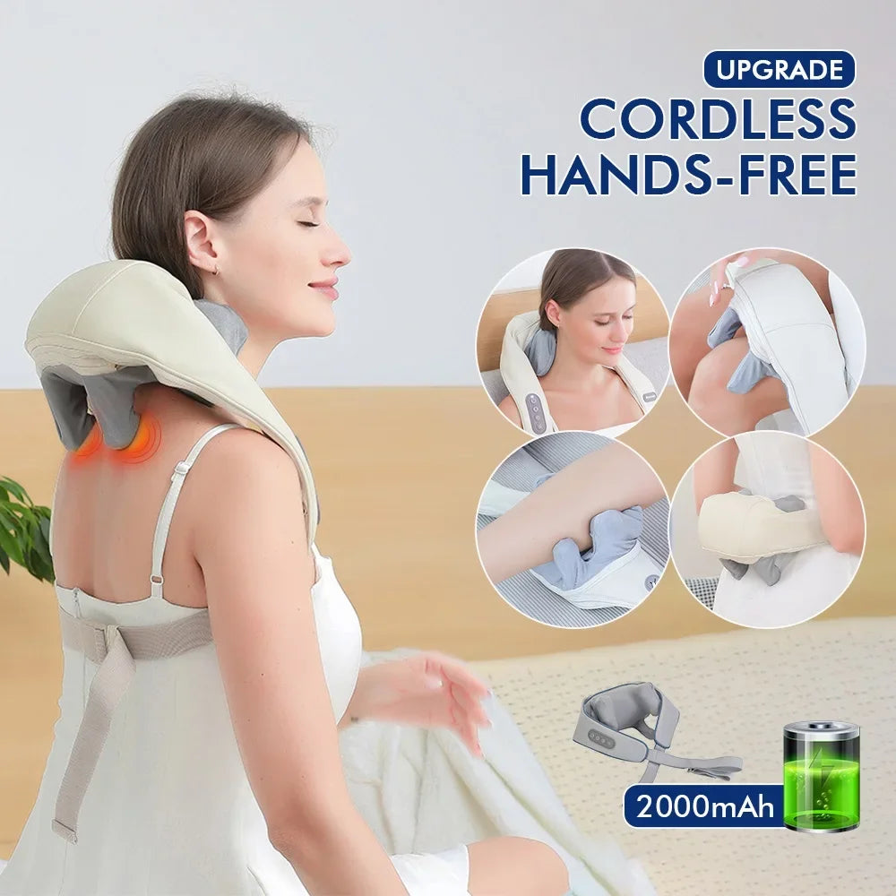 Pure Serenity™ Neck & Shoulder Massager With Heat