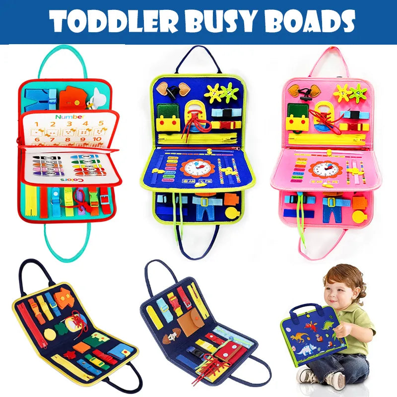 Busy Board Montessori Toys