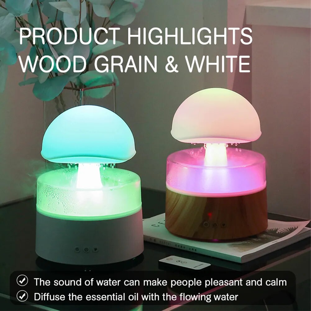 🍄 Raindrop Bliss™ Mushroom Humidifier Magic