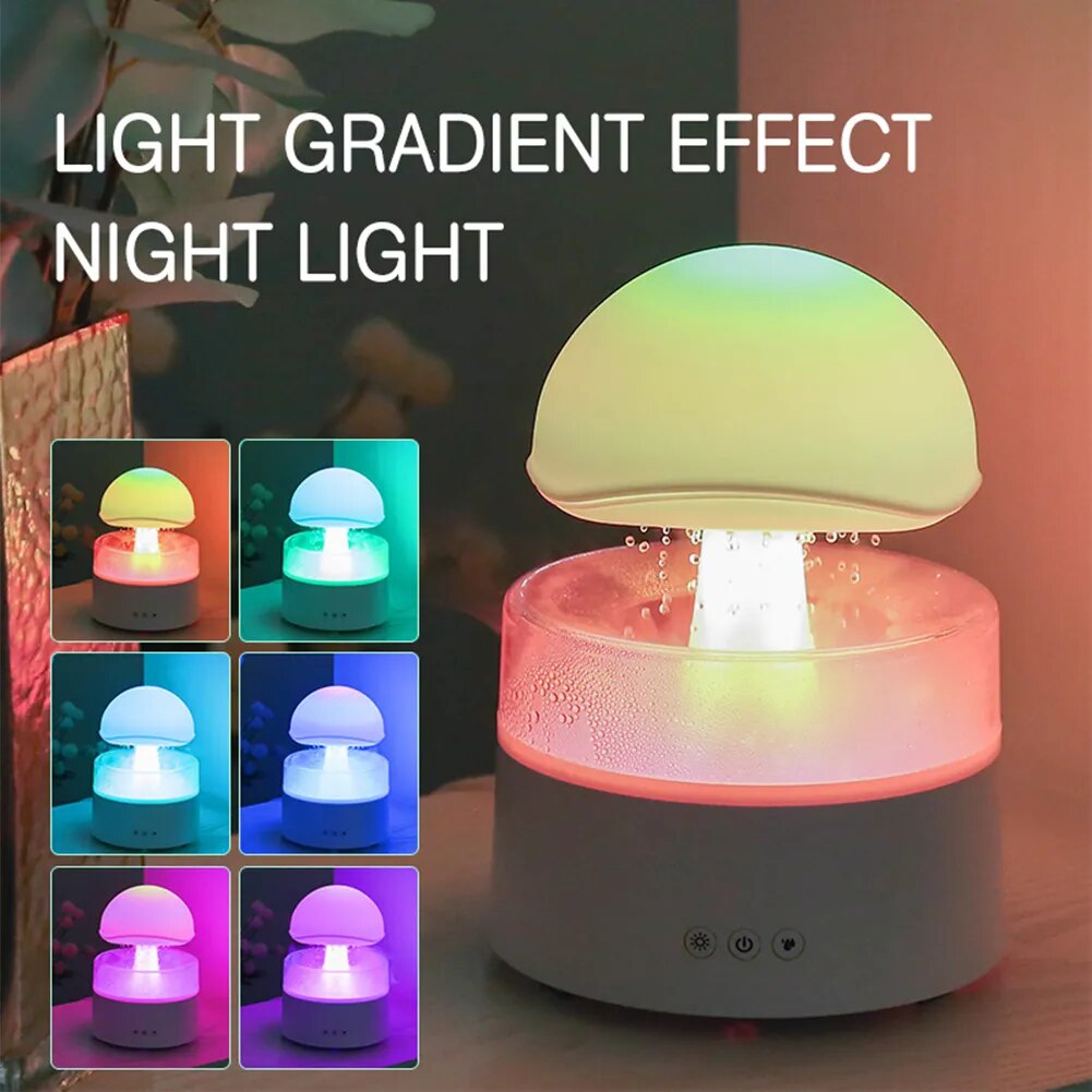 🍄 Raindrop Bliss™ Mushroom Humidifier Magic