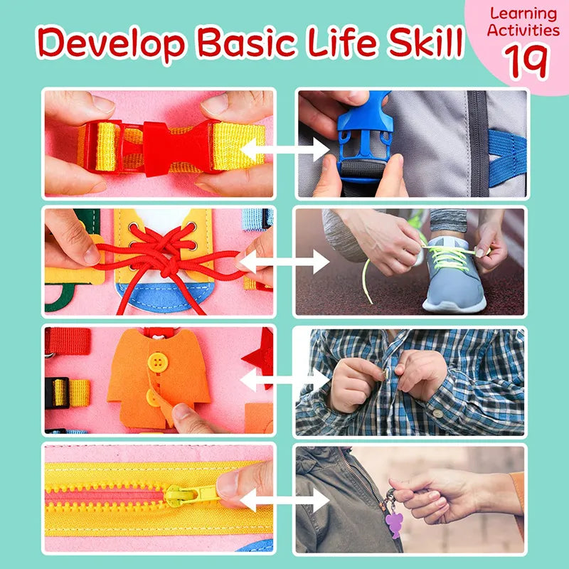 Busy Board Montessori Toys