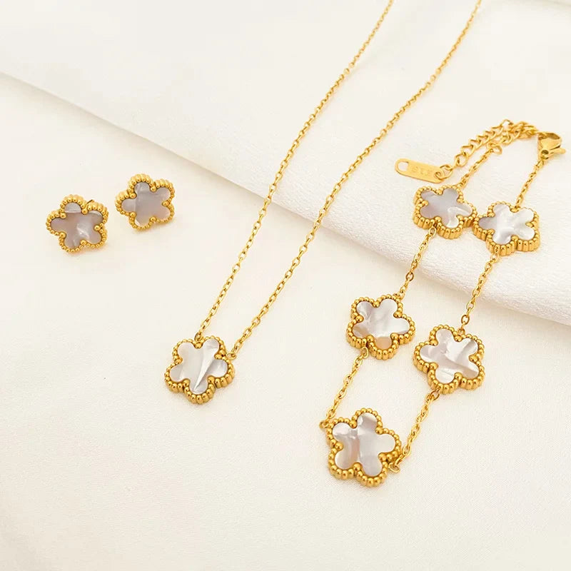 Clover Jewelry Ensemble