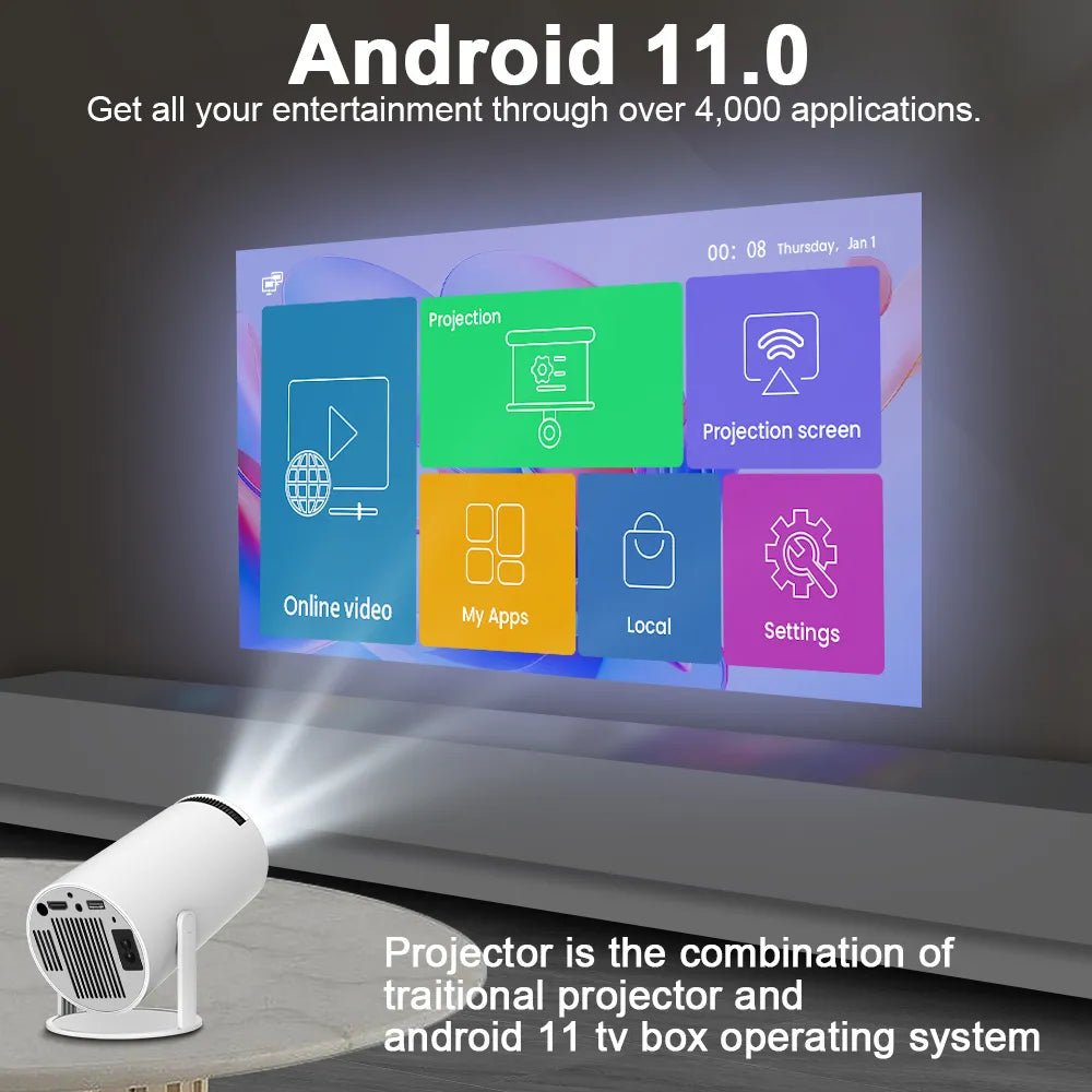 Smart 4k Projector