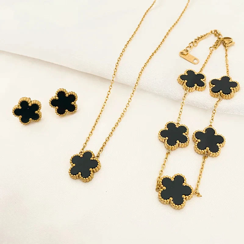 Clover Jewelry Ensemble