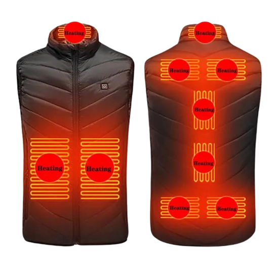 Ultimate Warmth🔥ThermoGemini USB Heated Vest + FREE Battery