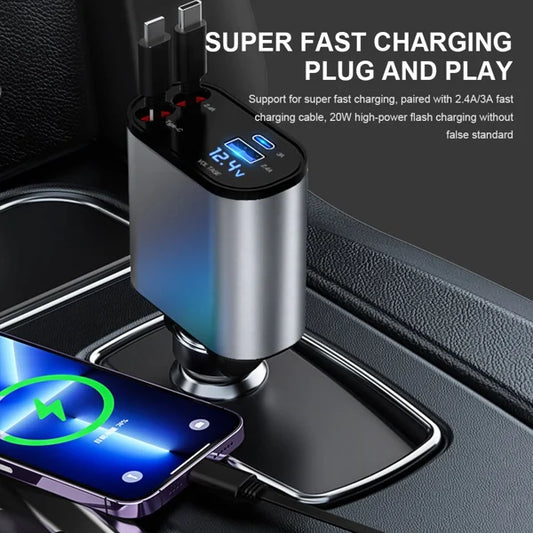 Hot Sale! ChargeWiz™ Fast, Retractable Charging!